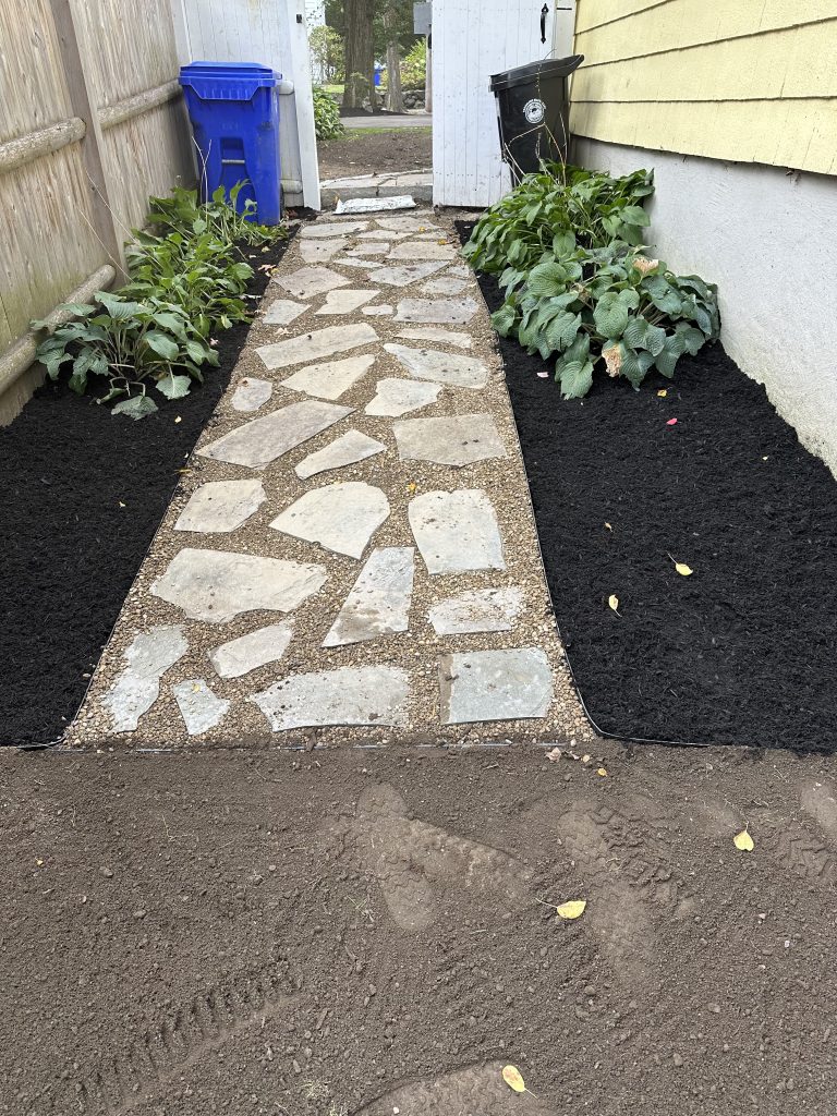 Flagstone Walkway